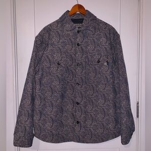 Scotch and Soda Jacquard Wool-Blend Overshirt (jacket) brand new